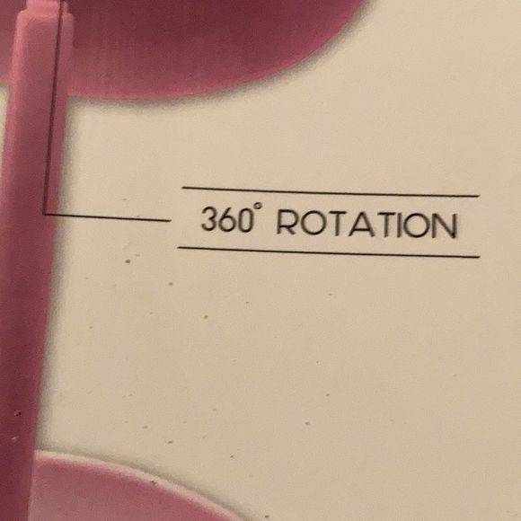 Lighted Mirror Cat Ears Pink & white LED light New - Picture 9 of 10